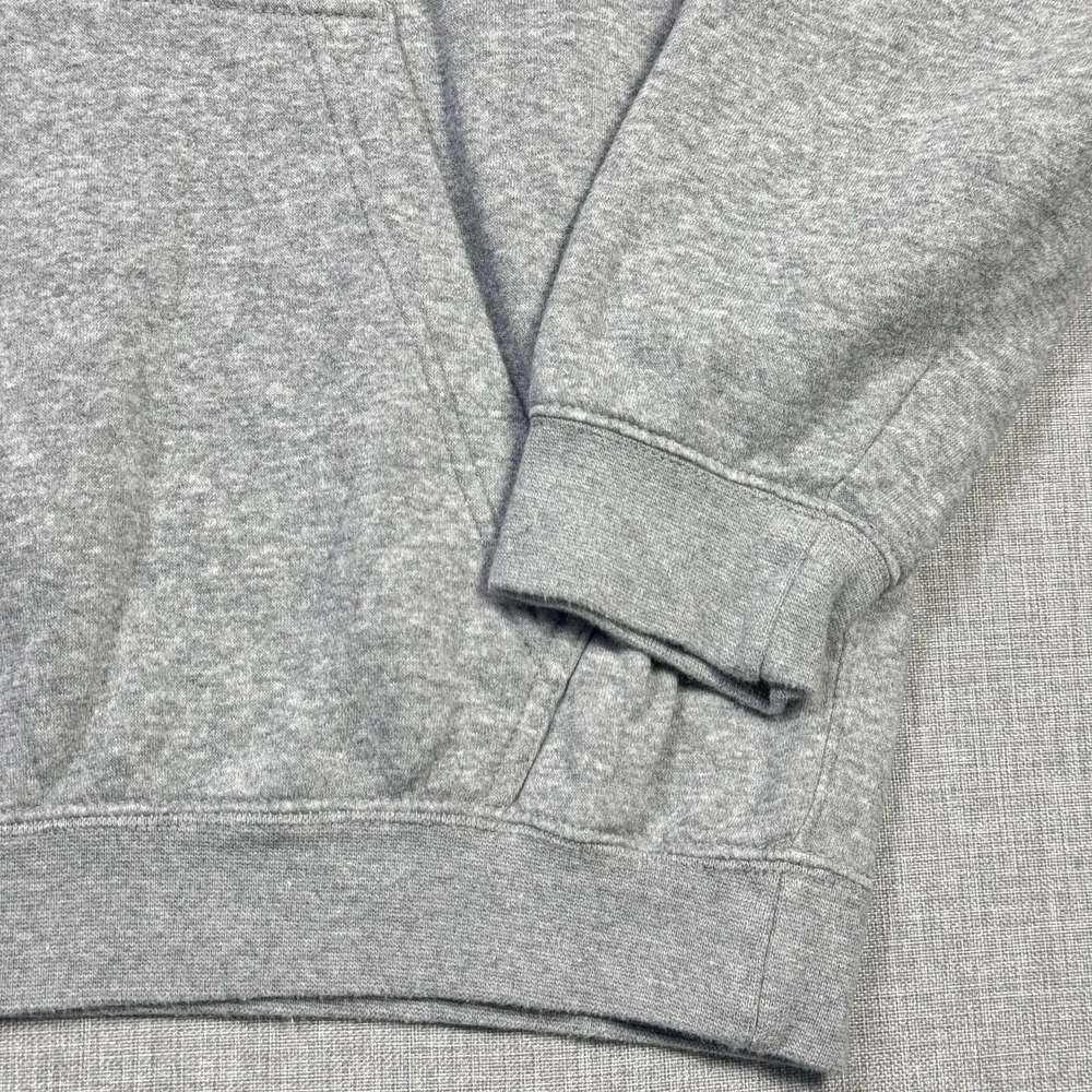 Nike LSU Tigers Hoodie Sweatshirt Mens Medium Gray Pullover Hooded Tiger Graphic